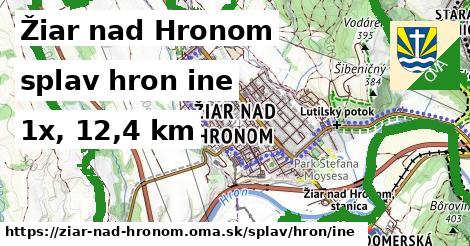 Žiar nad Hronom Splav hron iná