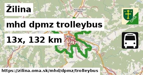 Žilina Doprava dpmz trolleybus