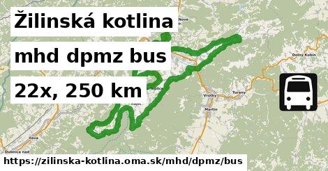 Žilinská kotlina Doprava dpmz bus