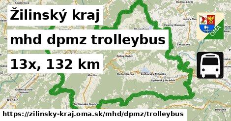 Žilinský kraj Doprava dpmz trolleybus