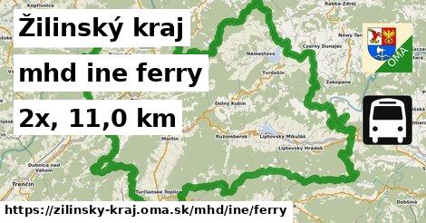 Žilinský kraj Doprava iná ferry