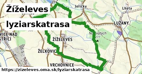 Žíželeves Lyžiarske trasy  