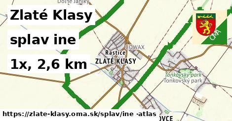 Zlaté Klasy Splav iná 