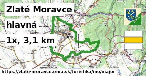 Zlaté Moravce Turistické trasy iná hlavná
