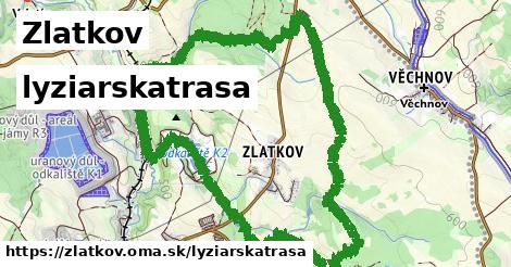Zlatkov Lyžiarske trasy  