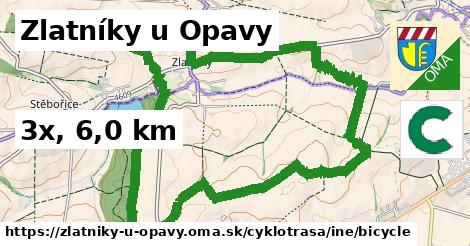 Zlatníky u Opavy Cyklotrasy iná bicycle