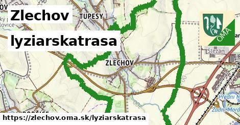 Zlechov Lyžiarske trasy  