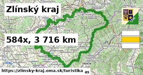 Zlínský kraj Turistické trasy  