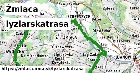 Żmiąca Lyžiarske trasy  