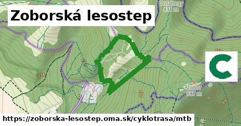 Zoborská lesostep Cyklotrasy mtb 