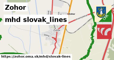 Zohor Doprava slovak-lines 