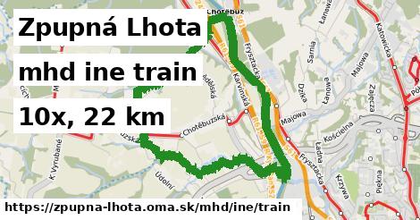 Zpupná Lhota Doprava iná train