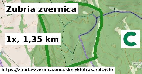 Zubria zvernica Cyklotrasy bicycle 