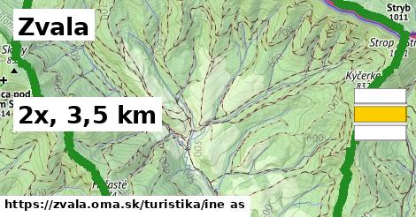 Zvala Turistické trasy iná 