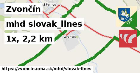 Zvončín Doprava slovak-lines 