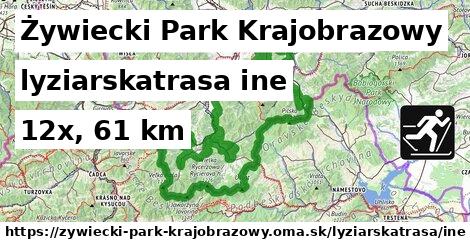 Żywiecki Park Krajobrazowy Lyžiarske trasy iná 