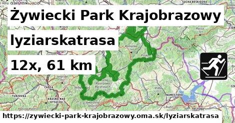 Żywiecki Park Krajobrazowy Lyžiarske trasy  