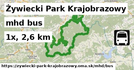 Żywiecki Park Krajobrazowy Doprava bus 