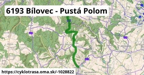 6193 Bílovec - Pustá Polom