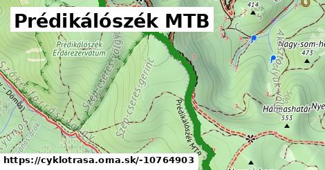 Prédikálószék MTB