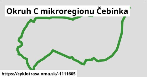 Okruh C mikroregionu Čebínka