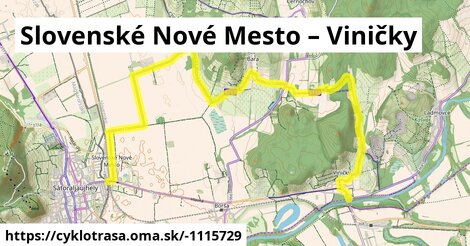 Slovenské Nové Mesto – Viničky