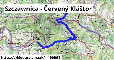 Szczawnica - Červený Kláštor