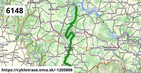 Nová Pláň, napojení na 6142 - Domašov nad Bystřicí, nám.