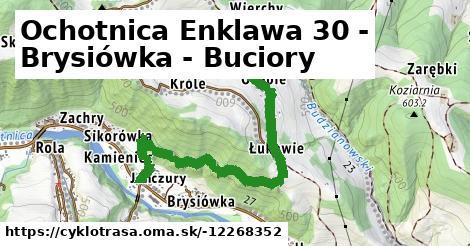 Ochotnica Enklawa 30 - Brysiówka - Buciory