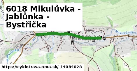 6018 Mikulůvka - Jablůnka - Bystřička