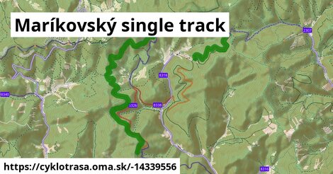 Maríkovský single track