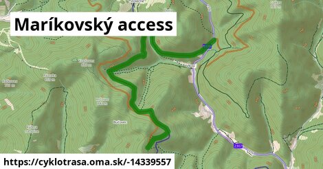 Maríkovský access