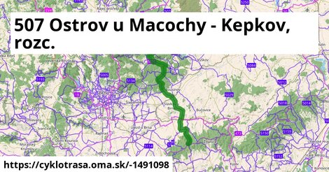 507 Ostrov u Macochy - Kepkov, rozc.
