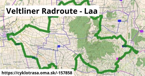 Veltliner Radroute - Laa