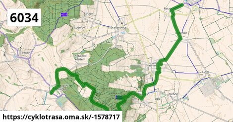 Čechy pod Kosířem, OÚ - Těšetice, napojení na 6025