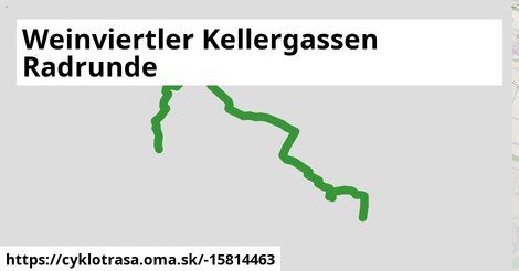 Weinviertler Kellergassen Radrunde