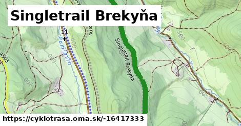 Singletrail Brekyňa