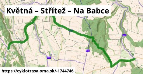 Květná – Střítež – Na Babce