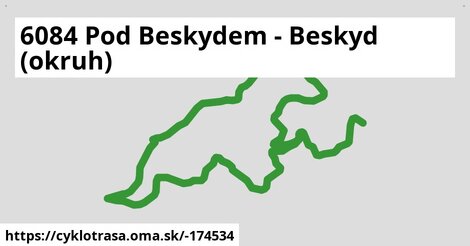 6084 Pod Beskydem - Beskyd (okruh)