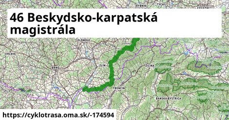 46 Beskydsko-karpatská magistrála