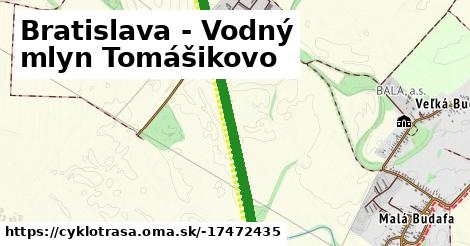 Bratislava - Vodný mlyn Tomášikovo