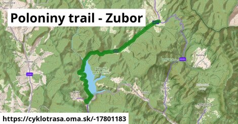 Poloniny trail - Zubor