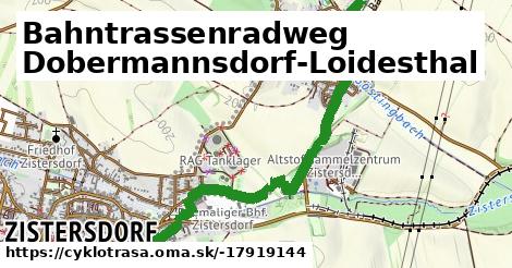 Bahntrassenradweg Dobermannsdorf-Loidesthal