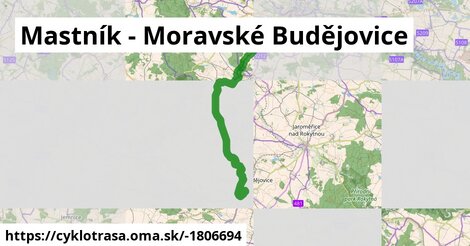 Mastník - Moravské Budějovice