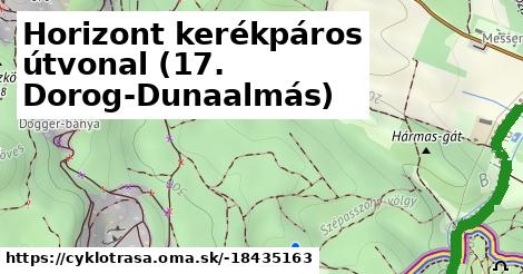 Horizont kerékpáros útvonal (17. Dorog-Dunaalmás)