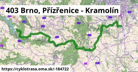 403 Brno, Přízřenice - Kramolín