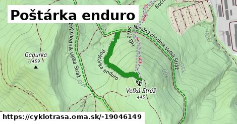 Poštárka enduro