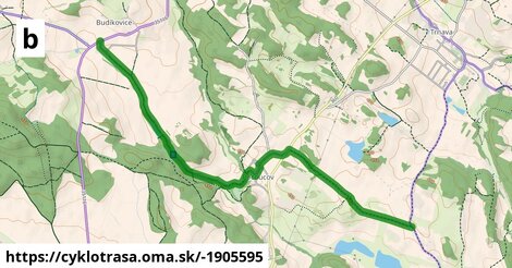 rozcestí Ptáčov-Trnava;Pocoucov;Budíkovice;?