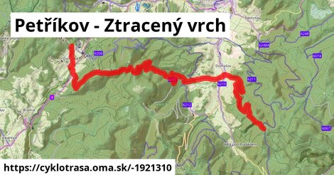 Petříkov - Ztracený vrch