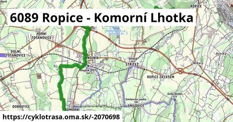 6089 Ropice - Komorní Lhotka